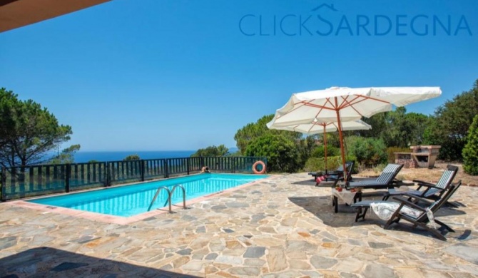 Alghero, Villa Barranch Con Piscina Vista Mare