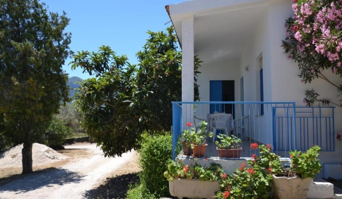 Casa indipendente immersa nel verde con vista mare