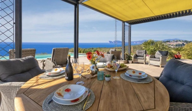 Villa Luxury Sunshine Alghero con piscina vista mare